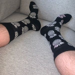 Printed socks.